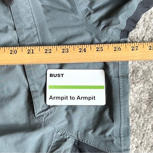 The North Face HyVent Winter Jacket Thick Gray Men Size XL - Picture 10 of 11